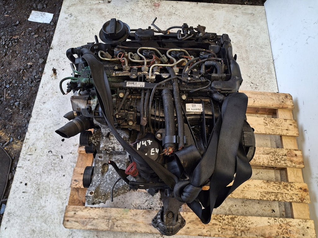 Motor BMW 3 E91 E90 N47D20C 2.0 2011 Diesel Engine Unkomplett