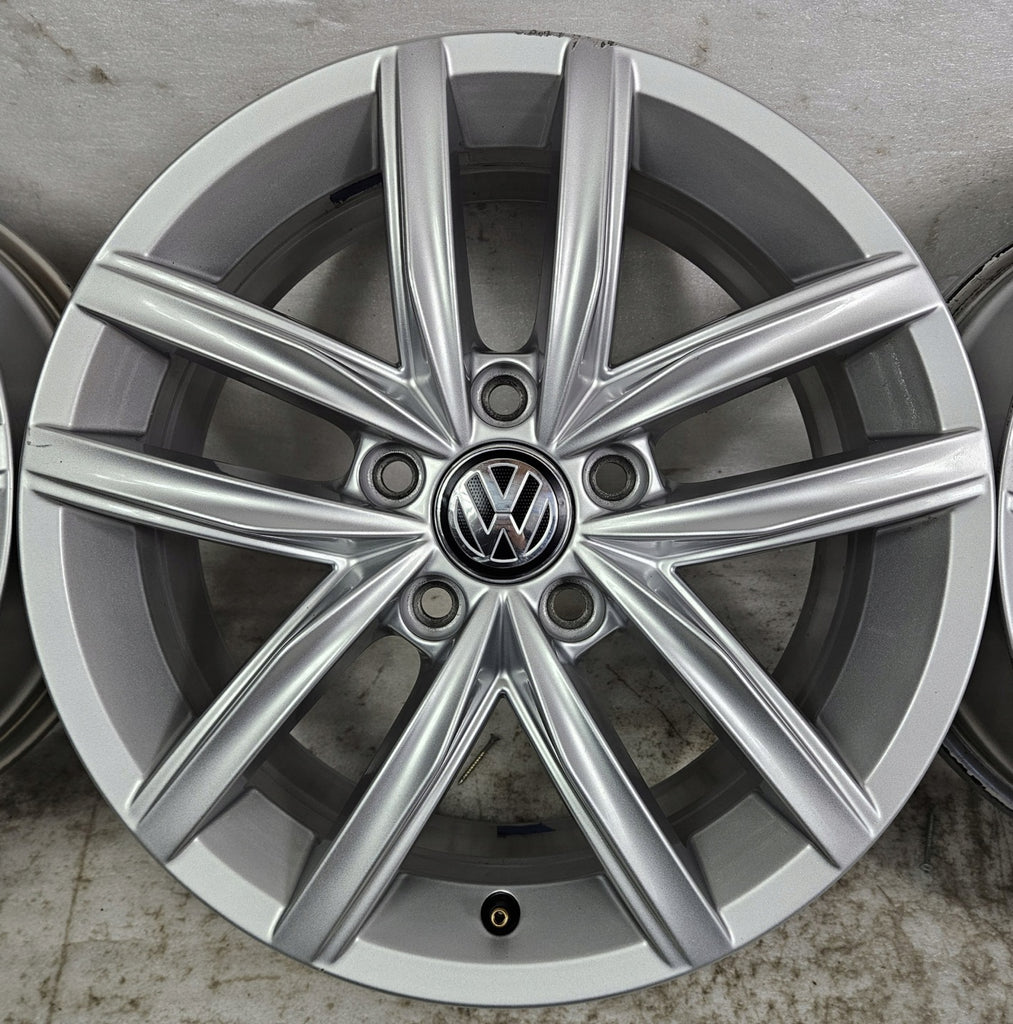 4x Alufelge 16 Zoll 6.5" 5x112 46ET 5G0601025CS VW Passat Golf VII Beetle Sharan FEL2739825532sl