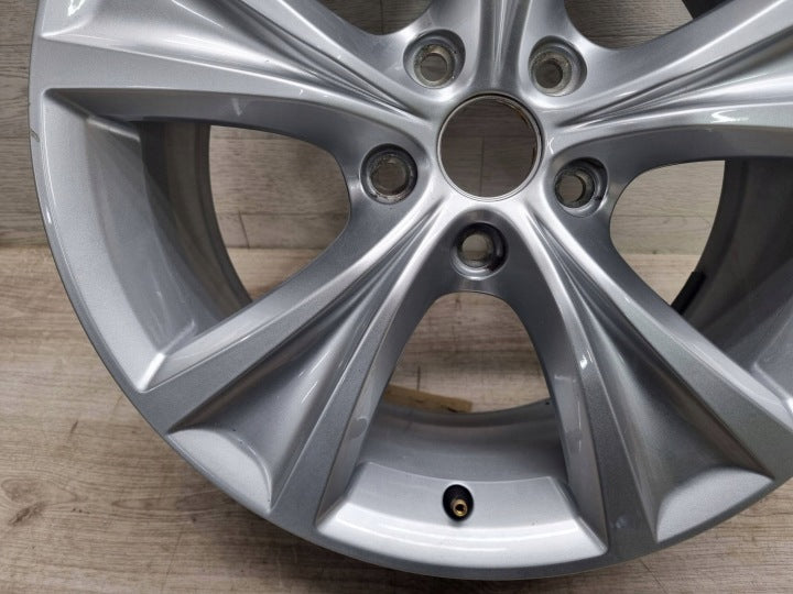 1x Alufelge 17 Zoll 7.5" 5x112 46ET Glanz Silber 5FA601025C Seat Leon Rim Wheel FEL2865550200eg