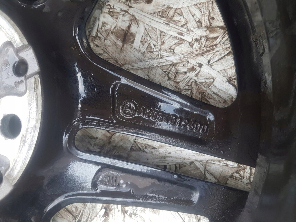 1x Alufelge 18 Zoll 8.5" 5x112 Glanz A2054019600 Mercedes-Benz W205 Rim Wheel FEL5627305274pn