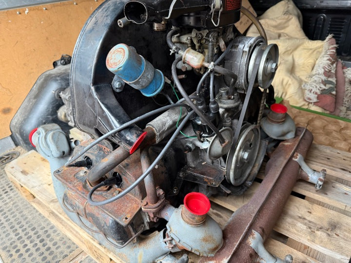 Motor VW 84073499 1.6 90PS 66kW 56TKm 1973 Benzin Engine Komplett MOT4532974360zh
