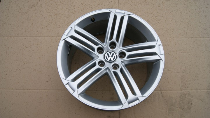 1x Alufelge 18 Zoll 8.0" 5x112 1K8601025F VW Rim Wheel FEL1839786508jl