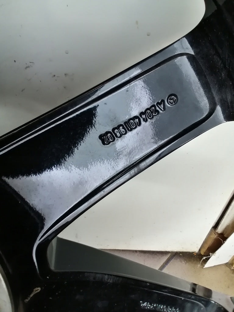 1x Alufelge 18 Zoll 8.0" 5x112 50ET Glanz Silber A2044019802 Mercedes-Benz FEL3042446461so