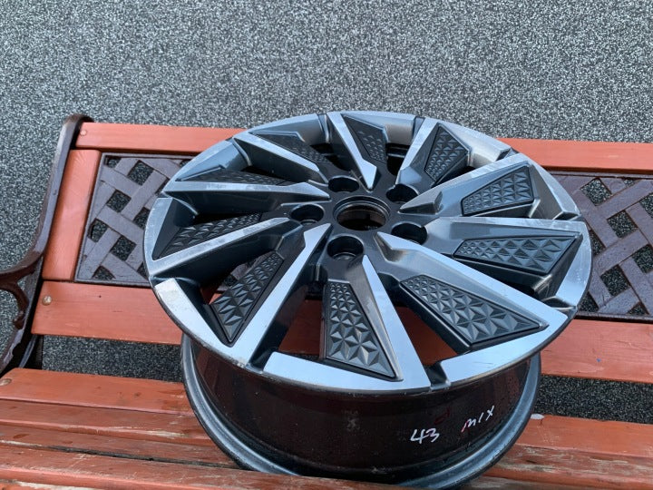 1x Alufelge 16 Zoll 6.5" 5x114.3 50ET 52910G7700 Hyundai Ioniq Rim Wheel FEL8315147505rf