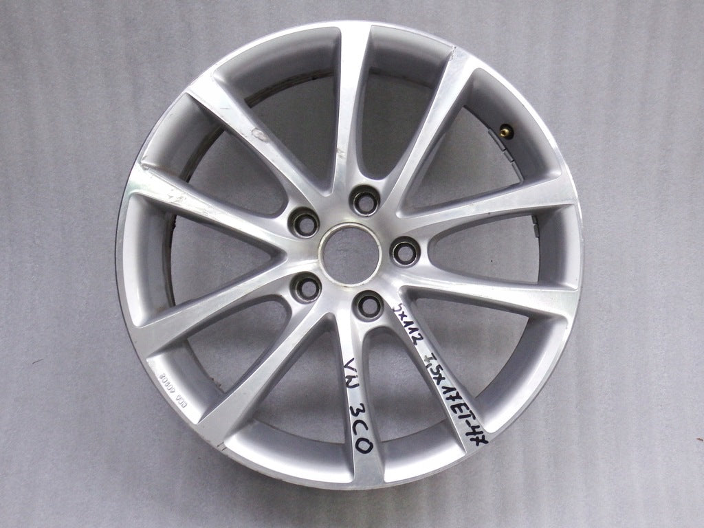 1x Alufelge 17 Zoll 7.5" 5x112 47ET VW Passat Rim Wheel FEL9839030756jj