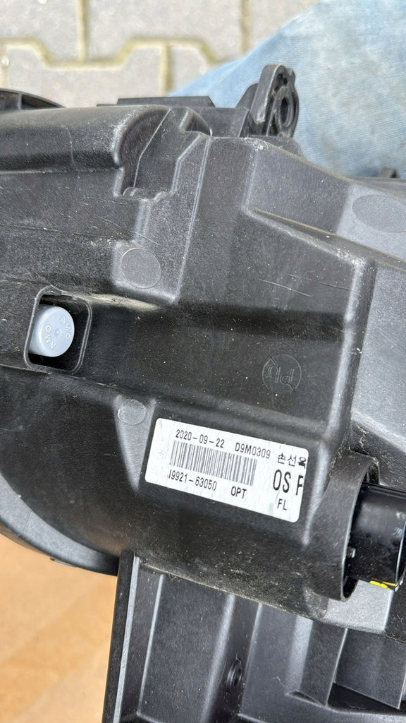 Frontscheinwerfer Hyundai Kona J9921-63050 Links Scheinwerfer Headlight SCH1480976988gw
