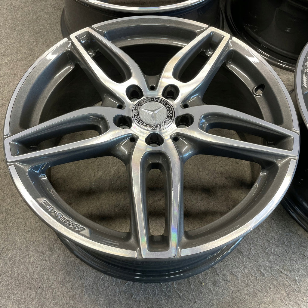 4x Alufelge 18 Zoll 7.5" 5x112 52ET A1764010700 Mercedes-Benz Cla Amg Rim Wheel