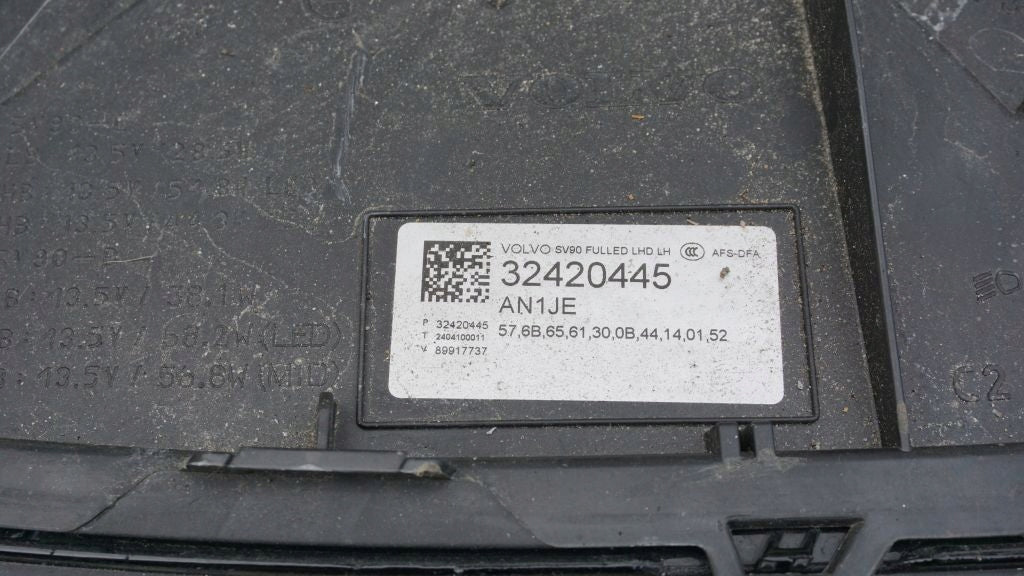 Frontscheinwerfer Volvo S90 V90 32420445 LED Ein Satz Scheinwerfer Headlight SCH3350596374zj