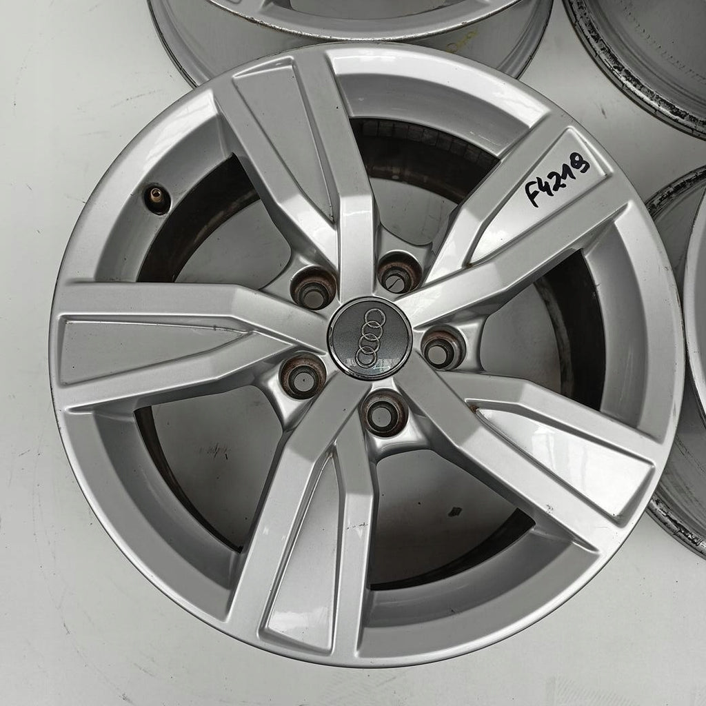 4x Alufelge 16 Zoll 7.0" 5x112 35ET Glanz Silber 8W0601025A Audi A4 B9 Rim Wheel FEL9502877838dl
