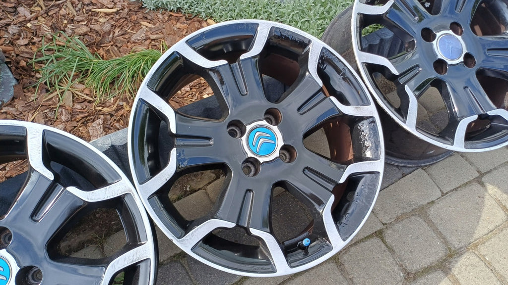 4x Alufelge 17 Zoll 7.0" 4x108 9687754377 Citroën Berlingo Partner Rim Wheel FEL9099578100eq