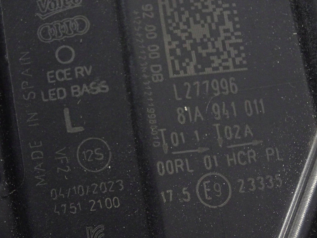 Frontscheinwerfer Audi Q2 81A941011 Full LED Links Scheinwerfer Headlight SCH8735005469mh