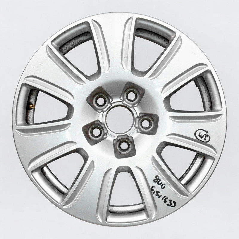 1x Alufelge 16 Zoll 6.5" 5x112 33ET Glanz Silber 8U0601025Q Audi Q3 Rim Wheel