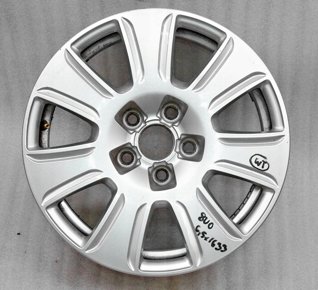 1x Alufelge 16 Zoll 6.5" 5x112 33ET Glanz Silber 8U0601025Q Audi Q3 Rim Wheel