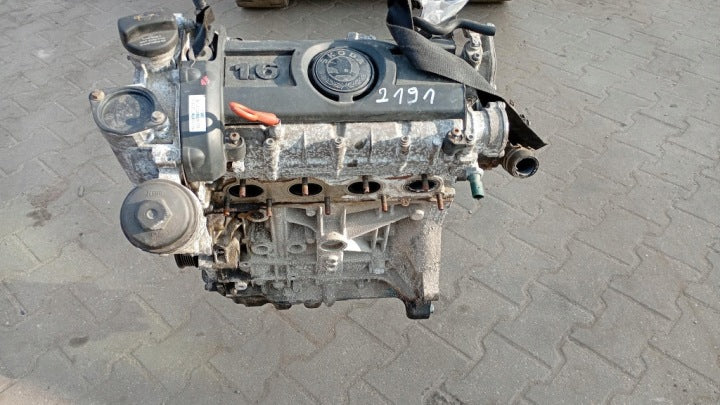 Motor Skoda Roomster Fabia I BTS 1.6 105PS 77kW 2006 Benzin Engine Unkomplett MOT7262401616mf