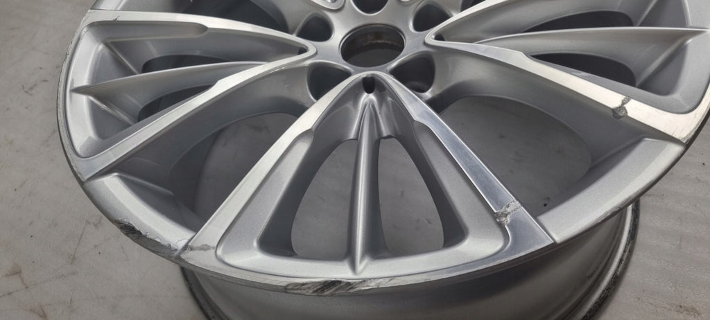 1x Alufelge 18 Zoll 8.0" 5x112 30ET Glanz Silber 8074186 BMW 7 G11 G12 Rim Wheel FEL3191884285te