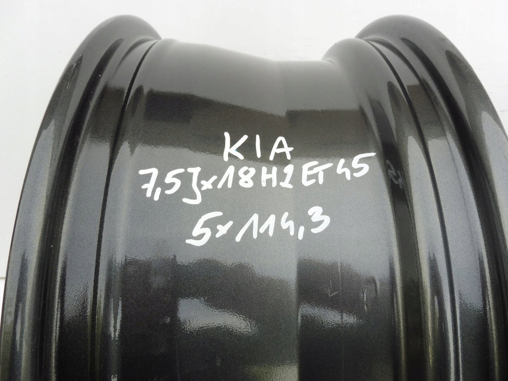 1x Alufelge 18 Zoll 7.5" 5x114.3 45ET 52910B2400 Kia Ceed Rim Wheel FEL4084503636mc
