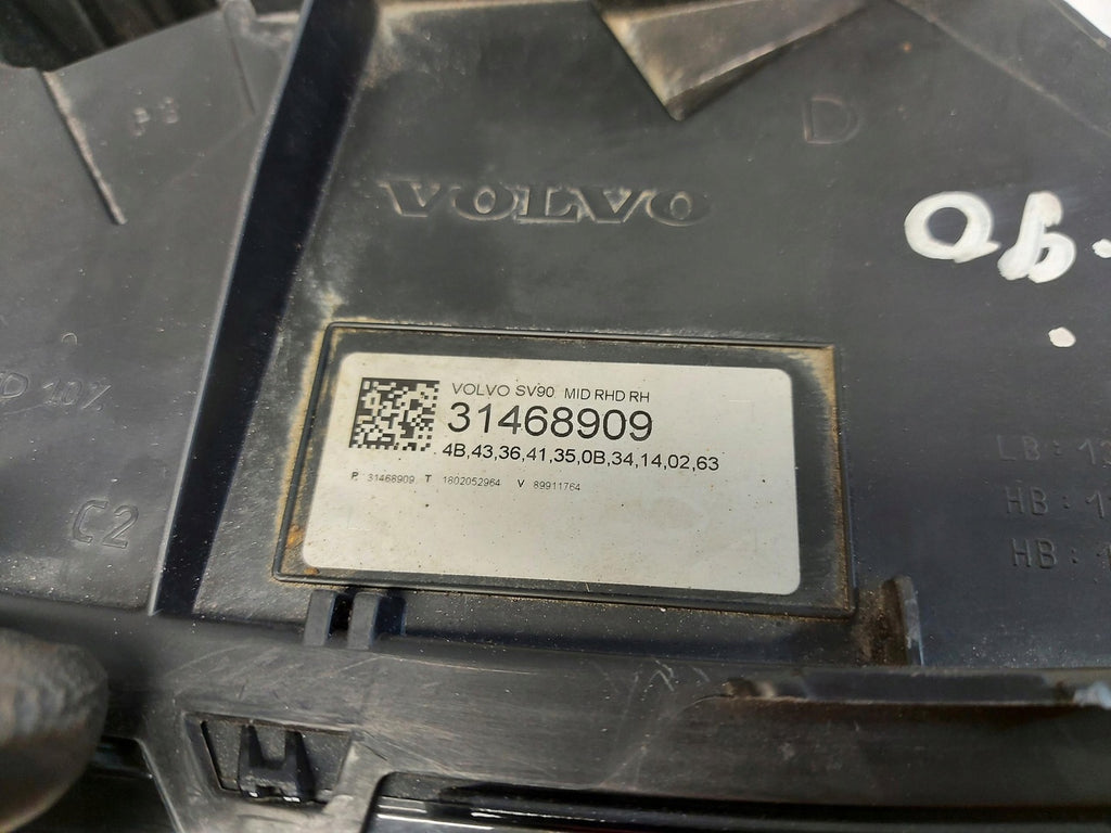 Frontscheinwerfer Volvo S90 31468909 LED Rechts Scheinwerfer Headlight SCH1261366445lq