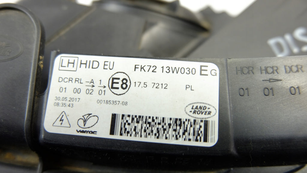 Frontscheinwerfer Land Rover I Sport Discovery FK7213W030EG Xenon Links SCH6791960389va