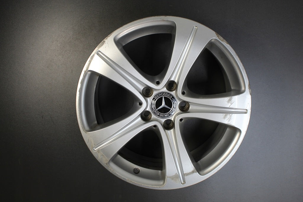 4x Alufelge 17 Zoll 7.5" 5x112 40ET Glanz Silber A2134011200 Mercedes-Benz W213 FEL6202653600of