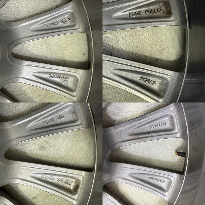 1x Alufelge 19 Zoll 7.0" 5x114.3 40ET Glanz KE409-KE400 Nissan I 1 Rim Wheel FEL6209546315ie