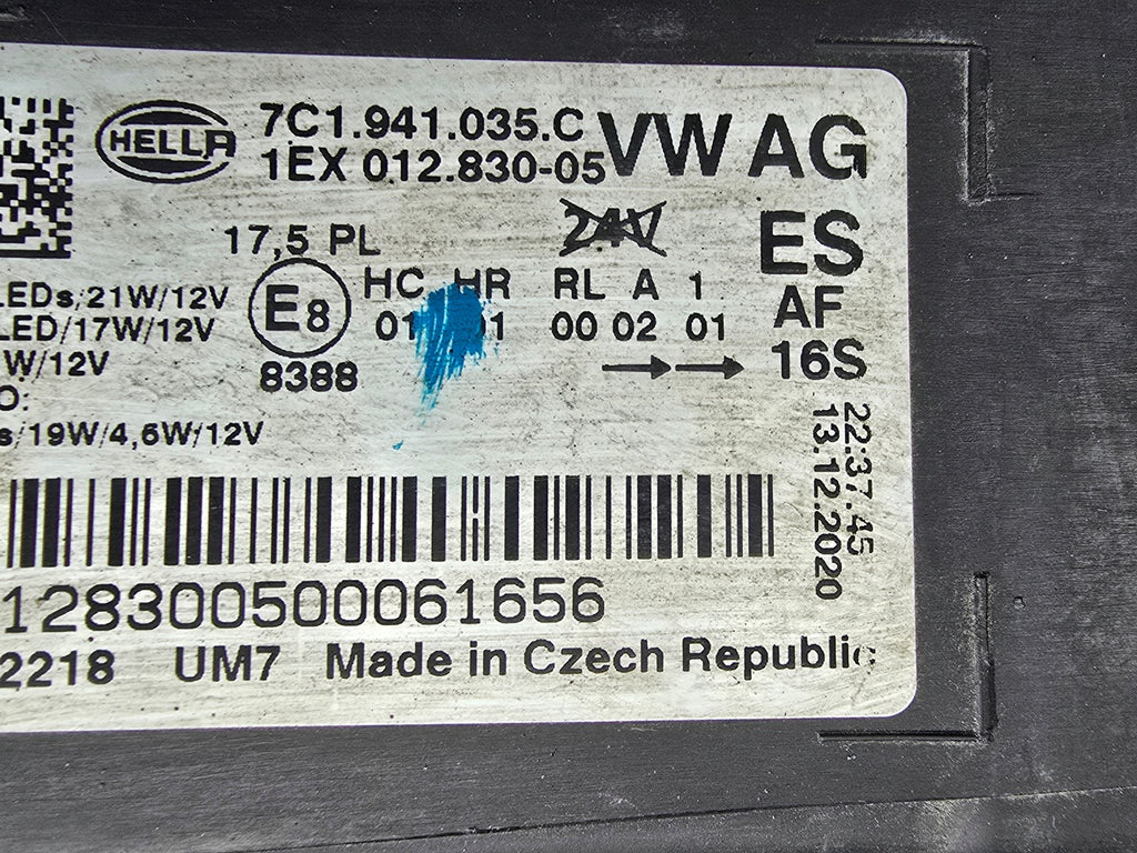 Frontscheinwerfer VW Crafter 7C1941035C Full LED Links Scheinwerfer Headlight SCH4666311281us