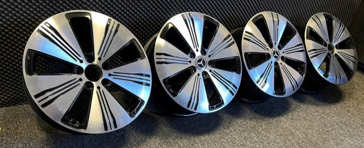 4x Alufelge 18 Zoll 5x112 A2434010100 Mercedes-Benz Eqa Rim Wheel FEL5607275590cx