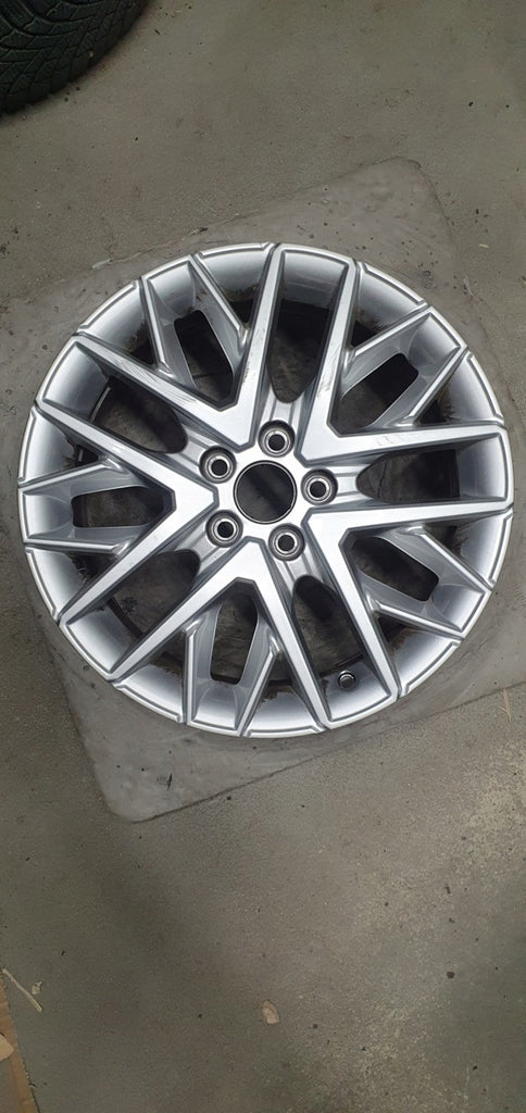 1x Alufelge 16 Zoll 6.5" 5x100 47ET Glanz Silber 6F0601025M Seat I Ibiza FEL8276175714ll