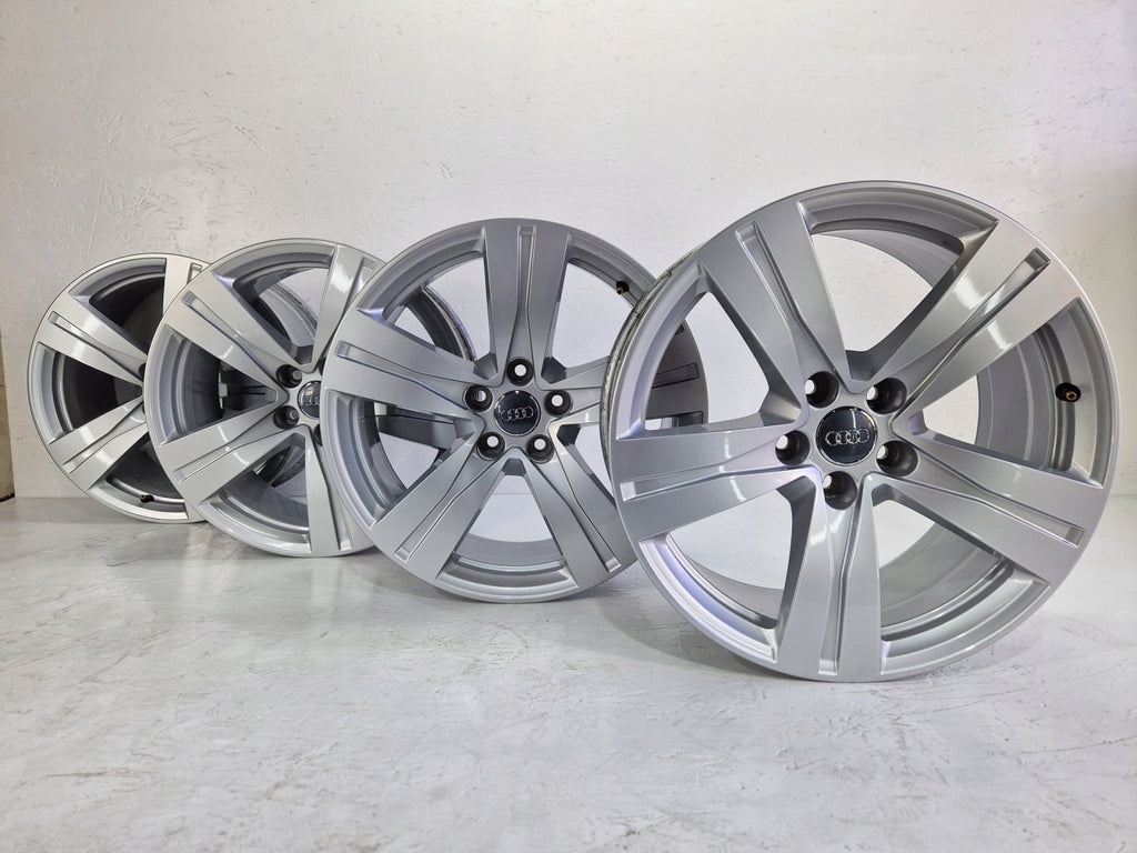 1x Alufelge 18 Zoll 8.0" 5x112 25ET Glanz Silber 4M0601025A Audi Rim Wheel FEL7183580828nj