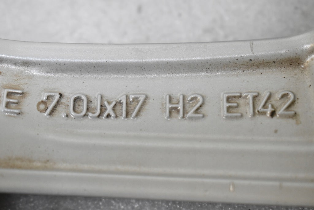 1x Alufelge 17 Zoll 7.0" 5x112 42ET Glanz Silber 8W0601025P Audi A4 B9 Rim Wheel FEL7135138492ho