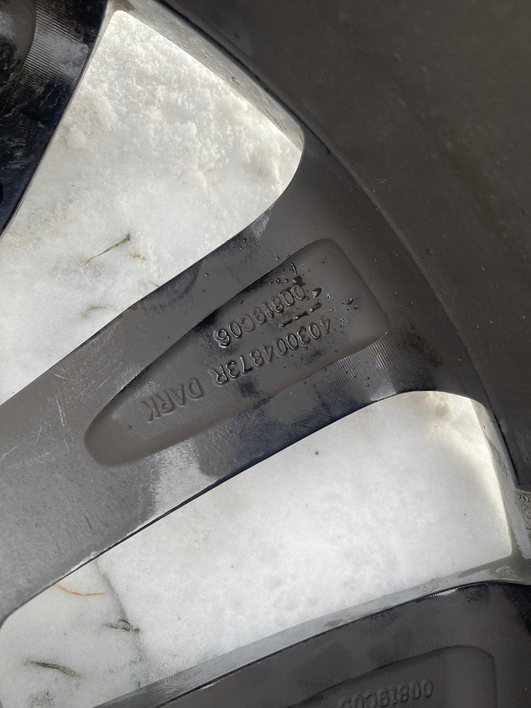 1x Alufelge 19 Zoll 7.0" 5x114.3 32ET 403004862R Renault Rim Wheel