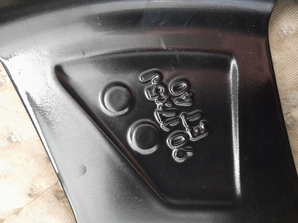 1x Alufelge 17 Zoll 5.0" 4x100 40ET Glanz Schwarz PW457-0H015 Toyota Rim Wheel