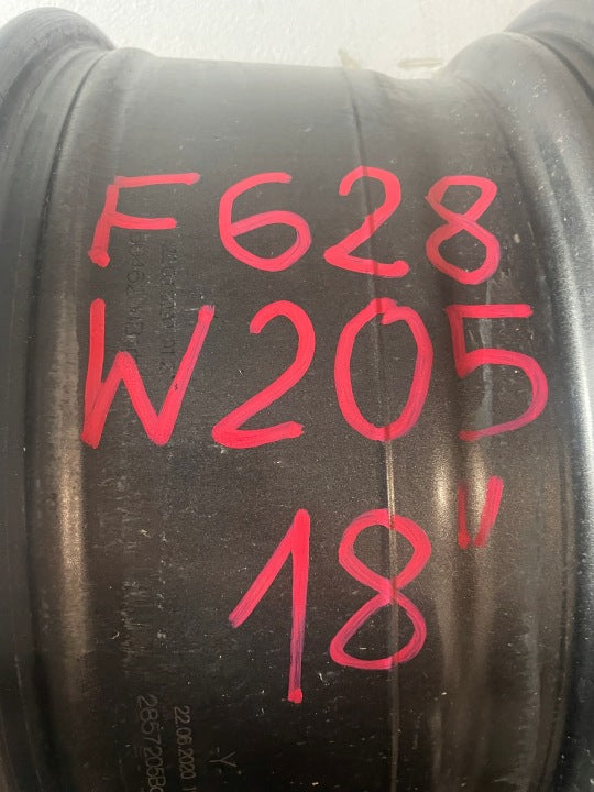 1x Alufelge 18 Zoll 8.5" 5x112 A2054019600 Mercedes-Benz W205 Rim Wheel FEL7363226206gr