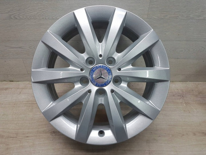4x Alufelge 16 Zoll 6.5" 5x112 49ET A2464010202 Mercedes-Benz W246 W242 FEL6525813669mi