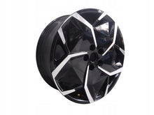 Load image into Gallery viewer, 1x Alufelge 19 Zoll 7.5" 5x114.3 49 5ET Glanz Schwarz 52910-G1110 Hyundai FEL1271061444kr