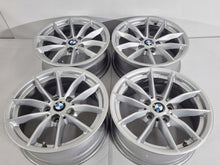 Laden Sie das Bild in den Galerie-Viewer, 4x Alufelge 16 Zoll 6.5" 5x112 22ET Glanz Silber 6876921 BMW Rim Wheel FEL4423989707jh
