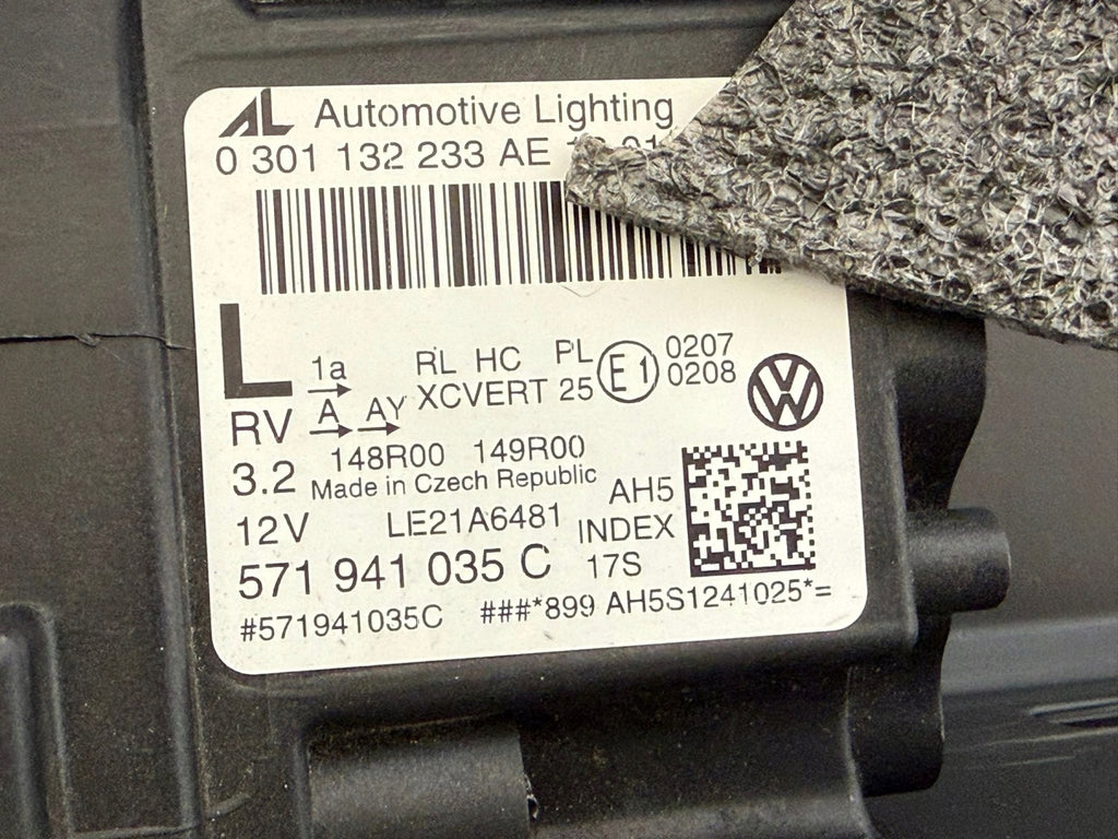Frontscheinwerfer VW Tiguan 571941035C LED Links Scheinwerfer Headlight SCH7510461134mm