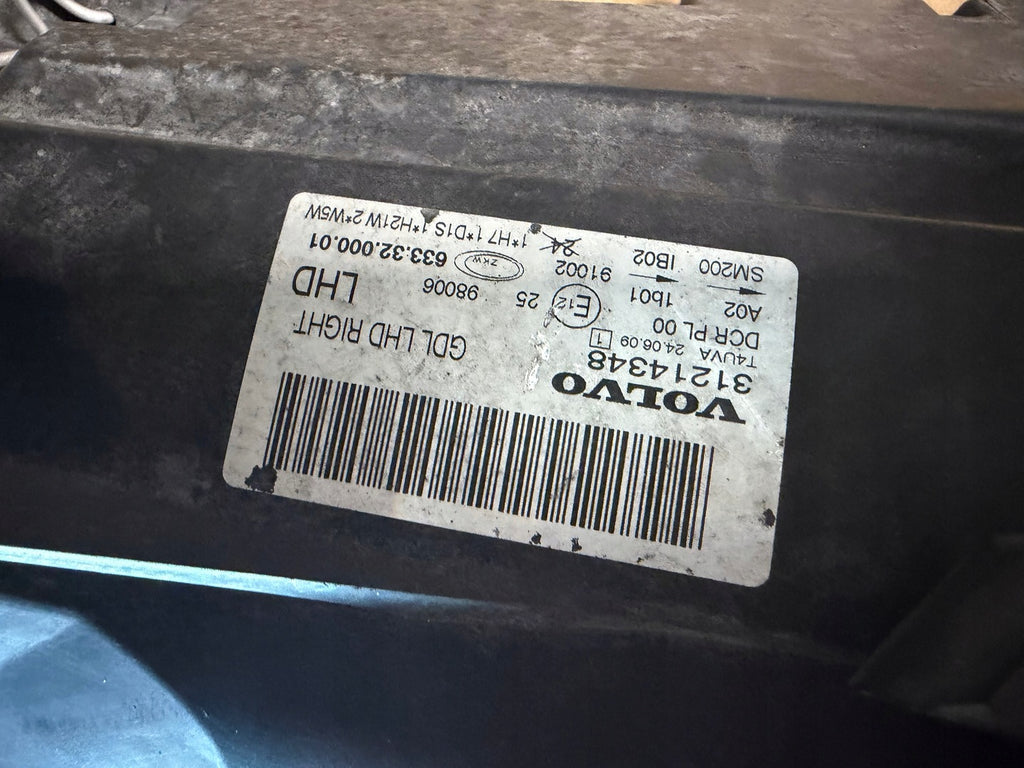 Frontscheinwerfer Volvo V70 S80 121005 Xenon Rechts Scheinwerfer Headlight SCH5307009023wr