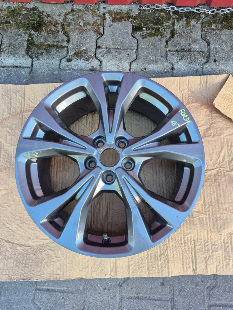 1x Alufelge 18 Zoll 7.5" 5x108 50ET Glanz Grau LV4C-1007-N2B Ford Kuga Rim Wheel FEL7805676306oc