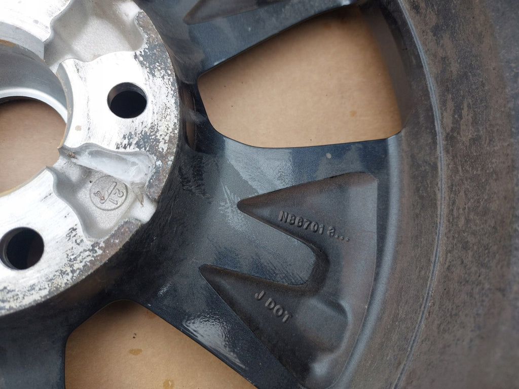 1x Alufelge 17 Zoll 6.5" 5x114.3 45ET Glanz Graphit N867013 Mg Rim Wheel FEL1864066216gf