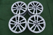 Laden Sie das Bild in den Galerie-Viewer, 4x Alufelge 17 Zoll 6.5" 5x112 43ET Glanz Silber 8Y0601025L Audi A3 Rim Wheel FEL3828784717fw