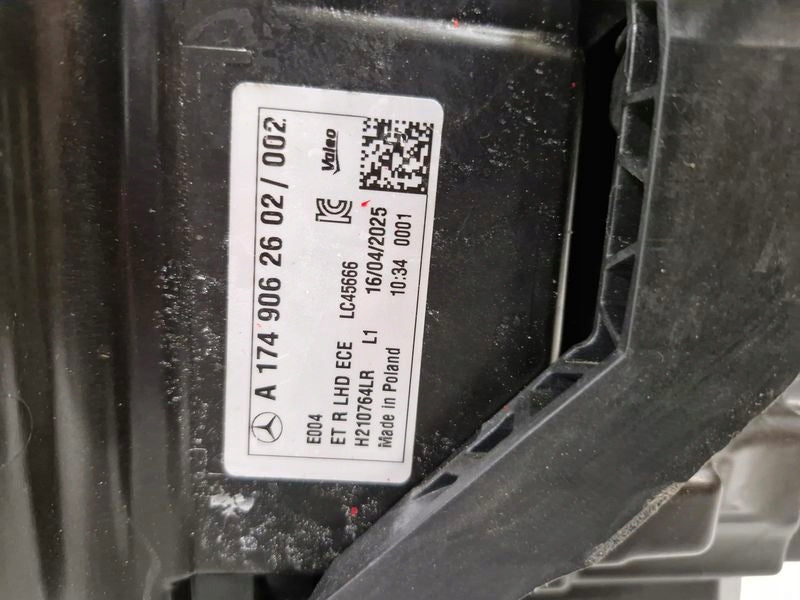 Frontscheinwerfer Mercedes-Benz Cla A1749062602 LED Rechts Headlight SCH7119027422ho