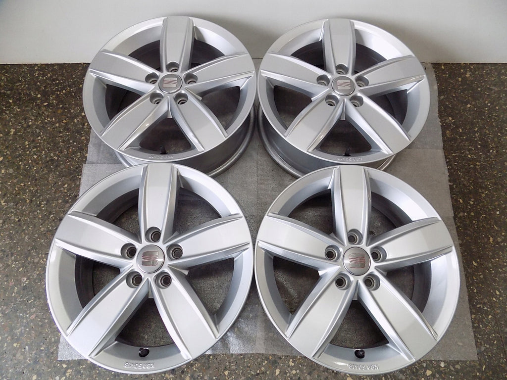 4x Alufelge 15 Zoll 5.5" 5x100 40ET 2G0071495- VW Polo Rim Wheel FEL6784297570jt