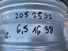 Load image into Gallery viewer, 1x Alufelge 16 Zoll 6.5" 5x112 38ET Matt Silber A2054012502 Mercedes-Benz FEL2287839203uh