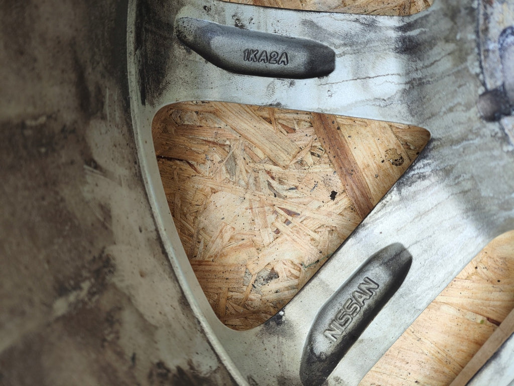 1x Alufelge 17 Zoll 7.0" 5x114.3 47ET Glanz Silber N45701 Nissan Juke Rim Wheel FEL2129730118mo