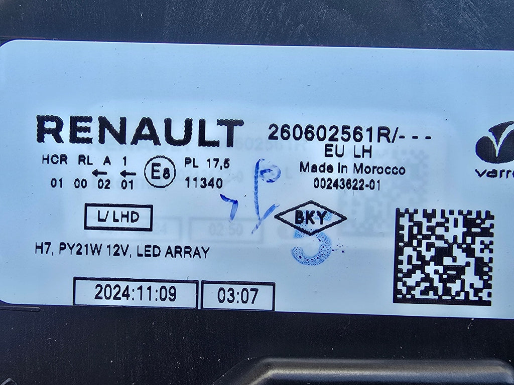 Frontscheinwerfer Dacia Sandero III Logan Jogger 260602561R LED Links Headlight SCH9081327618uc