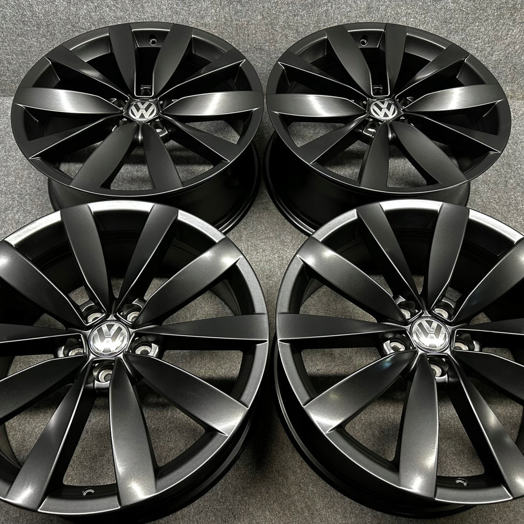 4x Alufelge 19 Zoll 8.0" 5x112 41ET Glanz Silber 1K8601025C VW Scirocco Passat FEL5277274442tt