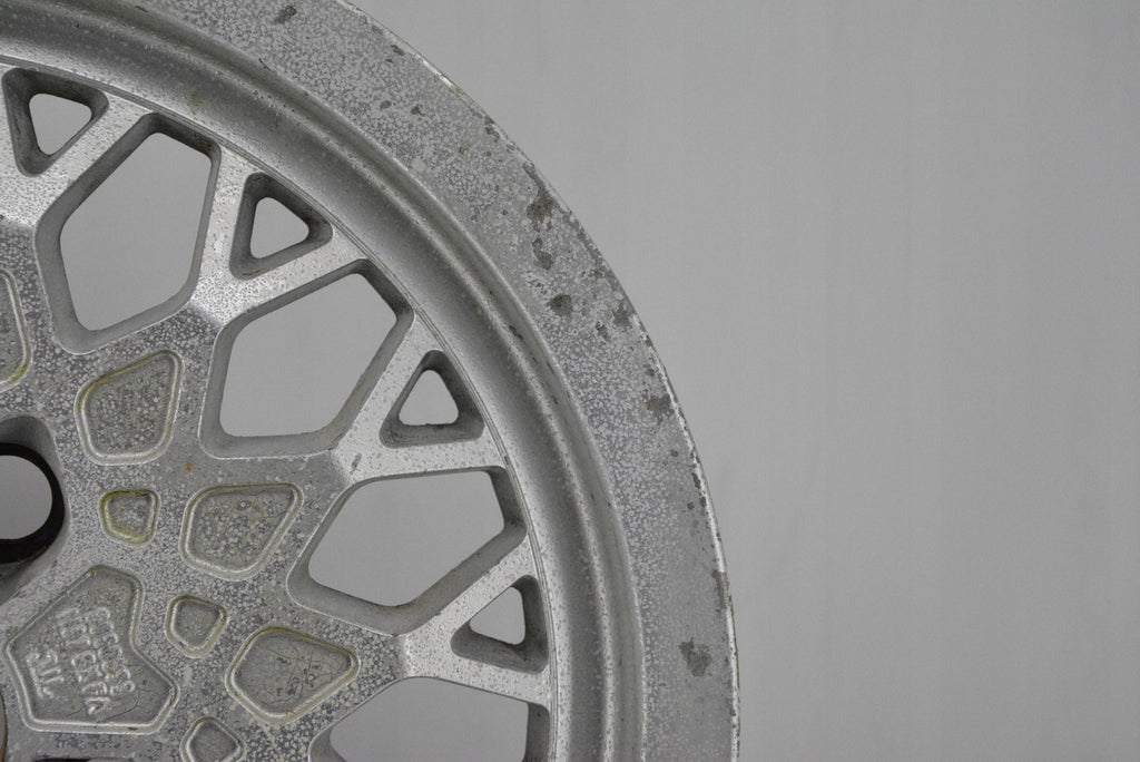 1x Alufelge 14 Zoll 6.0" 4x108 32ET Glanz Silber Ford Rim Wheel