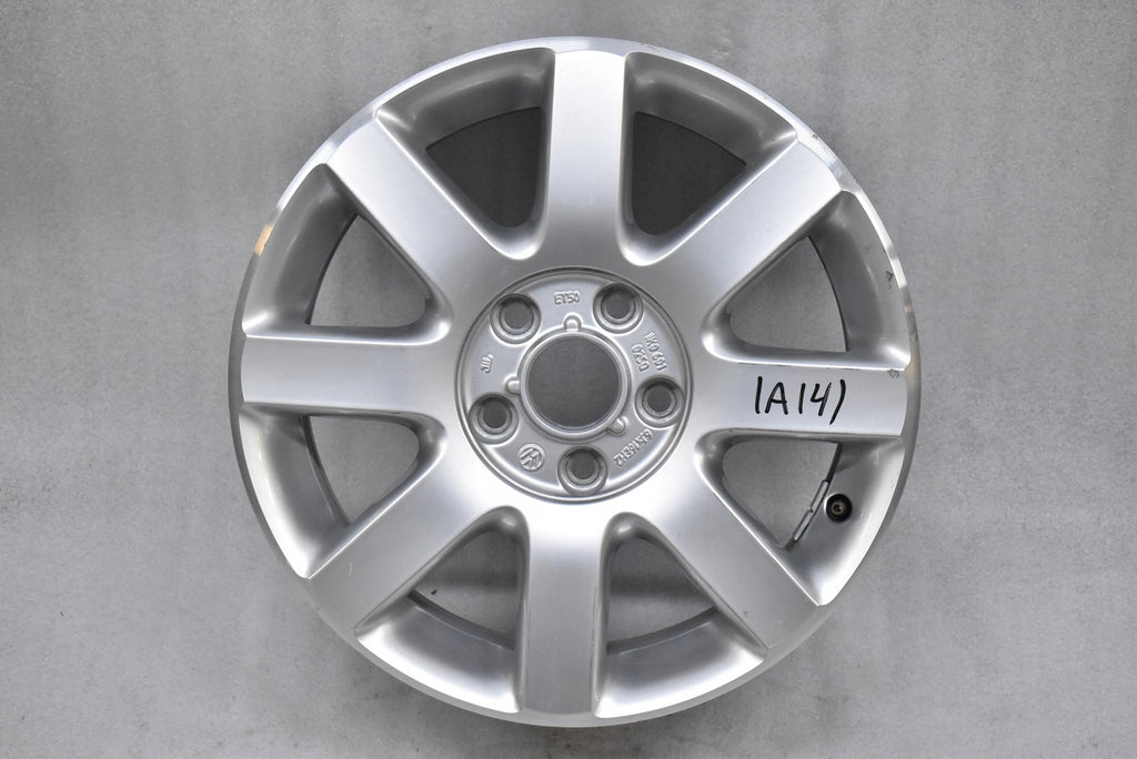 1x Alufelge 16 Zoll 6.0" 5x112 50ET Glanz Silber 1K0601025Q VW Golf Rim Wheel