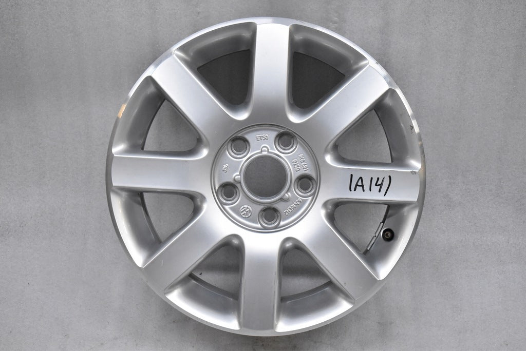 1x Alufelge 16 Zoll 6.0" 5x112 50ET Glanz Silber 1K0601025Q VW Golf Rim Wheel FEL1902254305jc