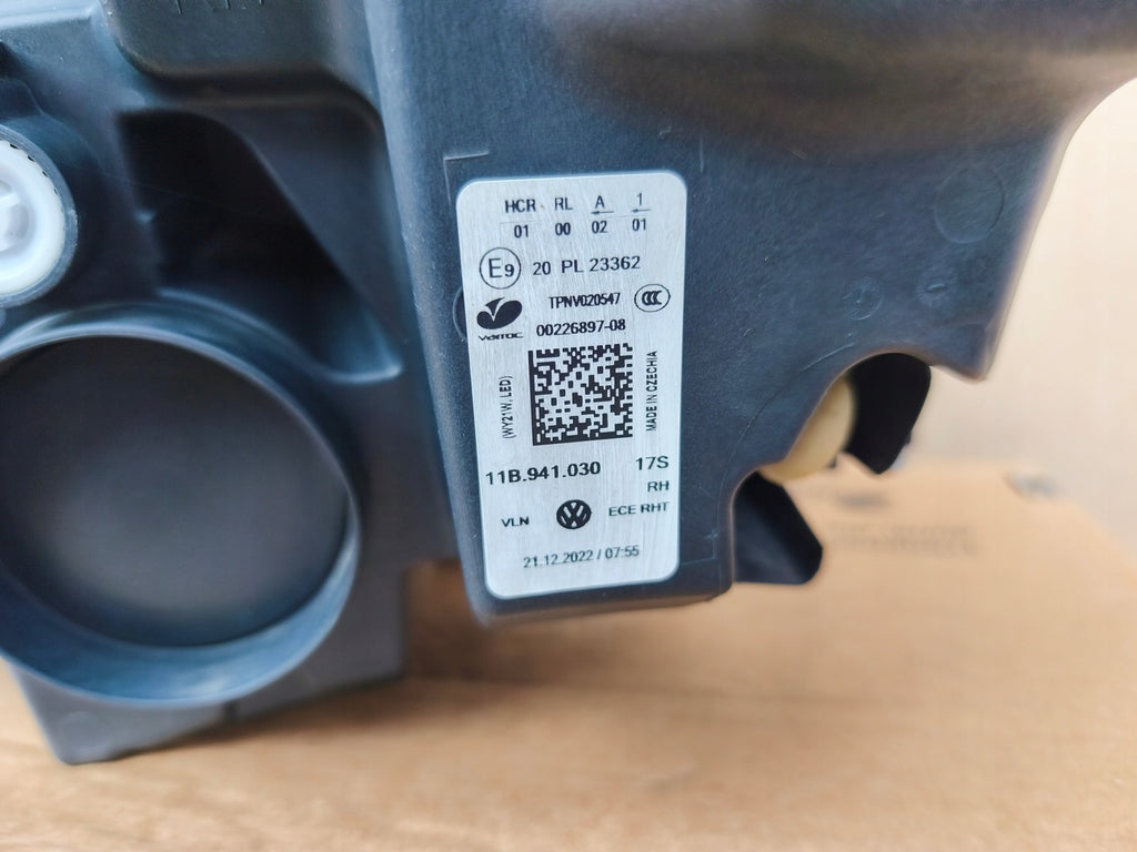 Frontscheinwerfer VW Id.4 11B941030 LED Rechts Scheinwerfer Headlight SCH6126906885dq